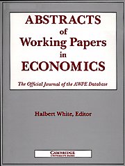Abstracts of Working Papers in Economics